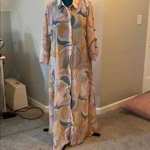 Tunic or swimsuit cover up